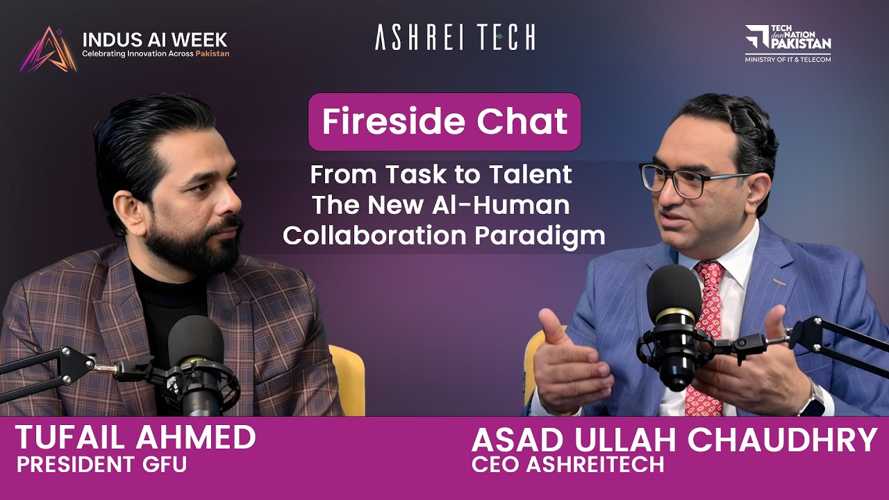What REALLY Happens in Indus AI Week, Tufail Ahmed with CEO AshreiTech Asad Ullah Chaudhry