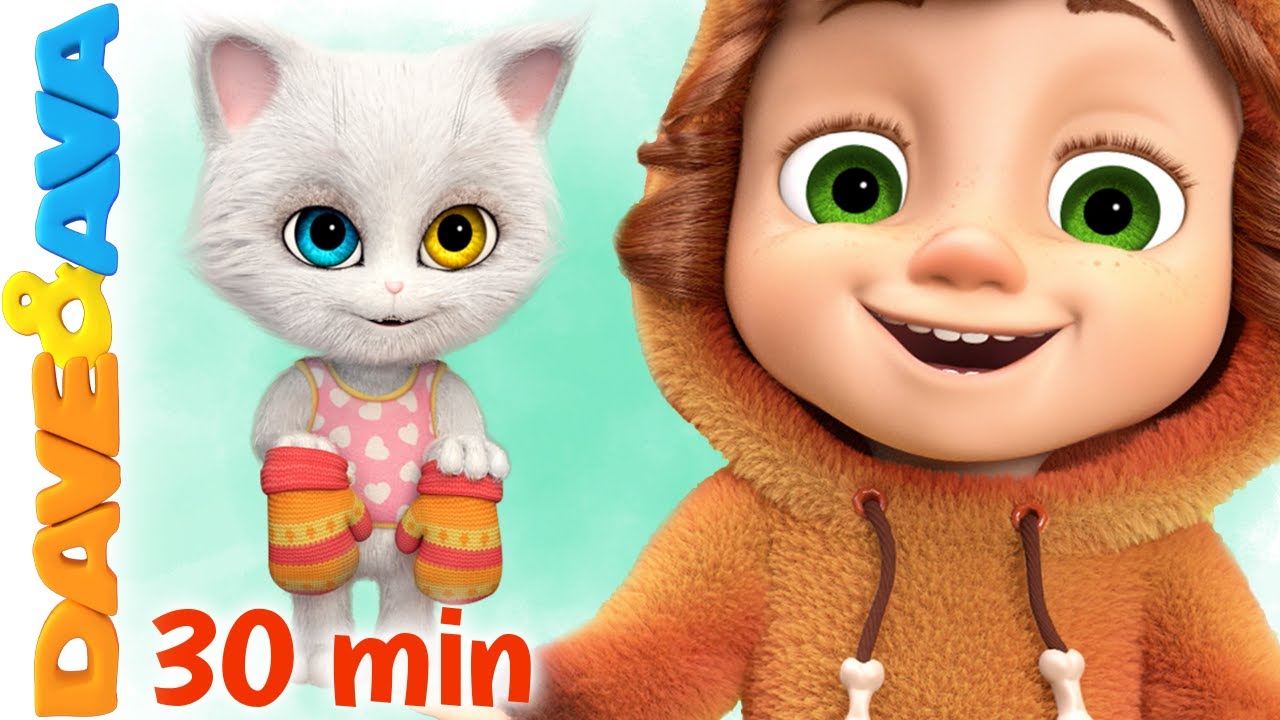 🐈 Three Little Kittens and More Kids Songs & Nursery Rhymes by Dave and Ava 🐈