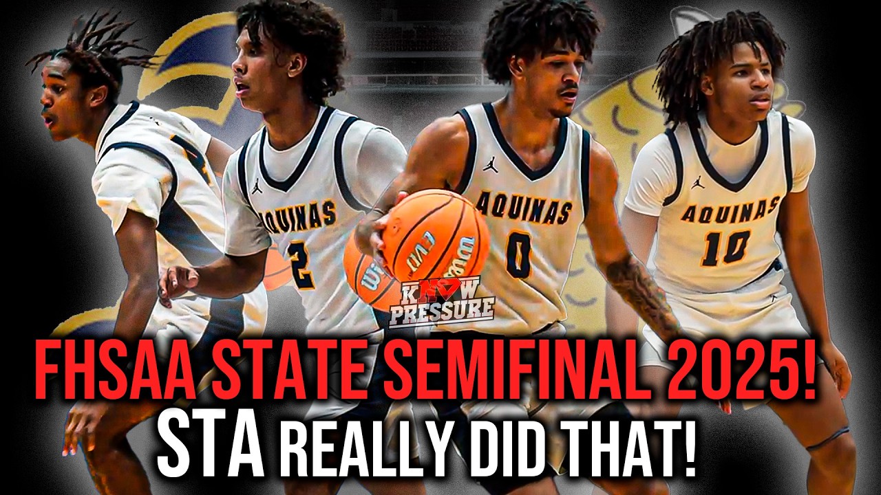 THAT STA RECIPE! 👨‍🍳 St. Thomas Aquinas Cooks Charlotte (69-42) | 2025 State Semi NOSTALGIA 🕒