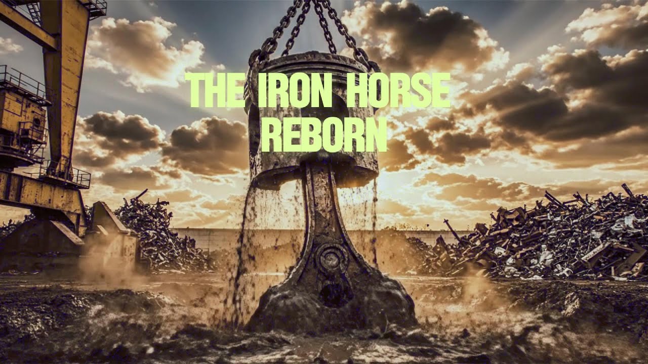 The Iron Horse Reborn: Resurrecting a 1940s Steam Piston into Kinetic Art