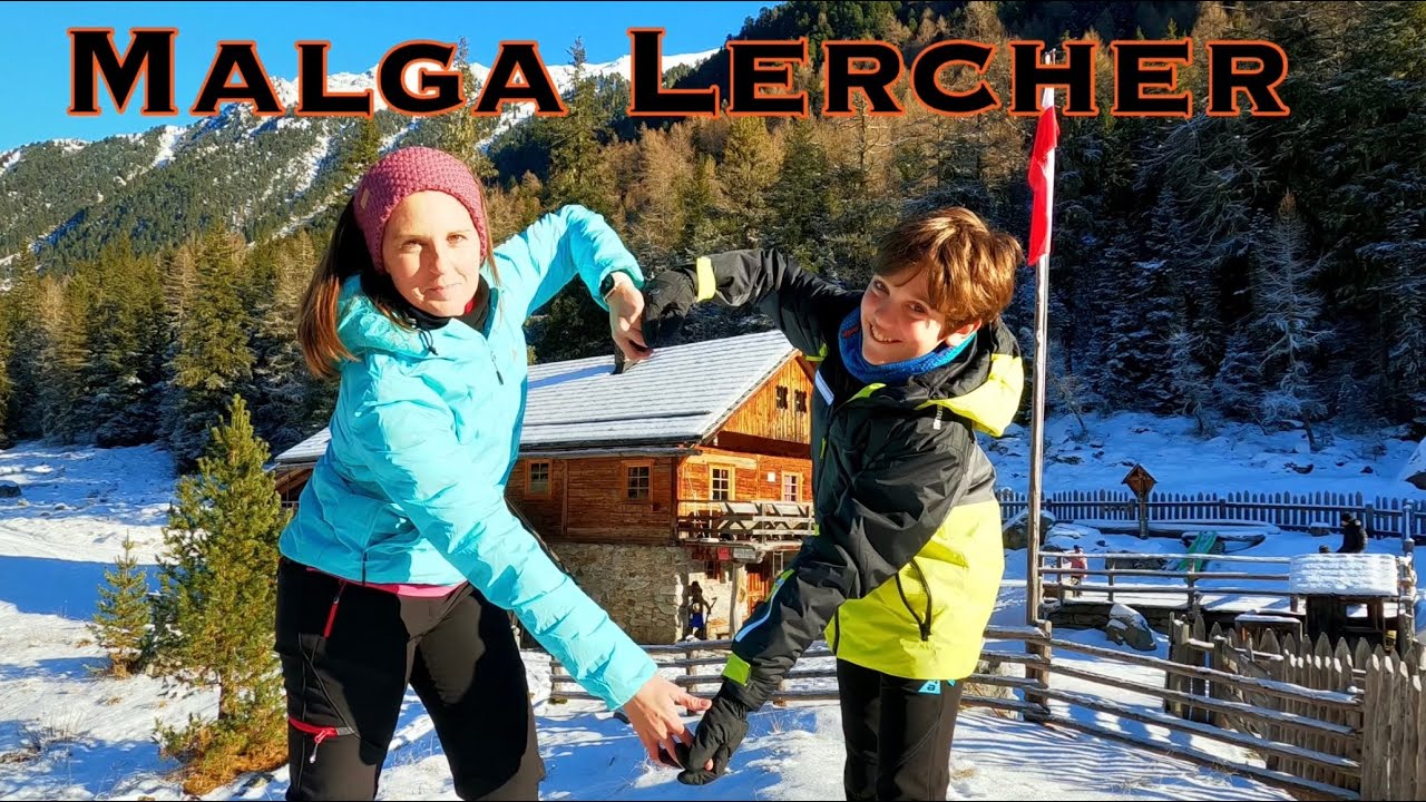 Malga Lercher; FACILE camminata sulla NEVE