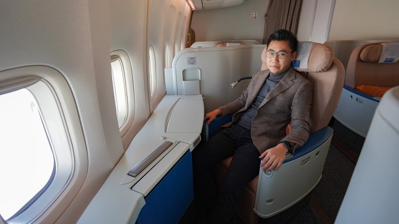 Первый класс Китая · Первый класс Air China 747-400 · Пекин — Гуанчжоу