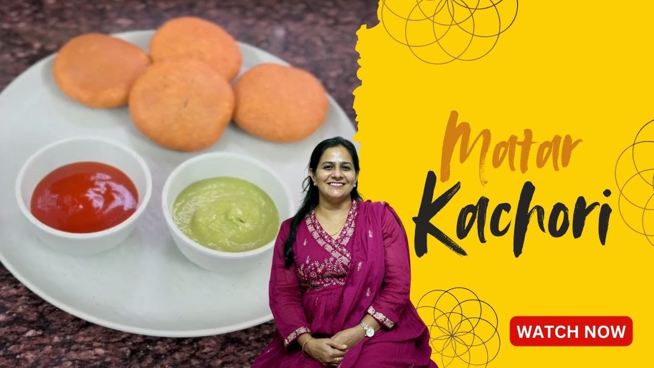 Halwai Style Matar Kachori Recipe | Crispy & Spicy Street Style Matar Kachori at Home
