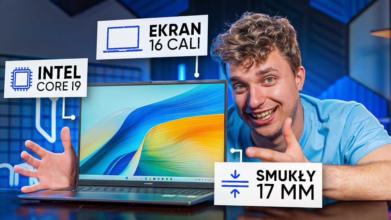 Recenzuję laptopa HUAWEI MateBook D16 2024