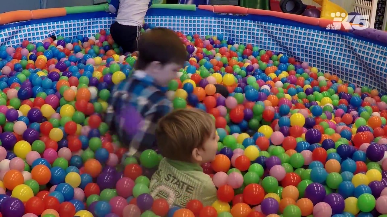 Owner describe benefits of play area for autistic children