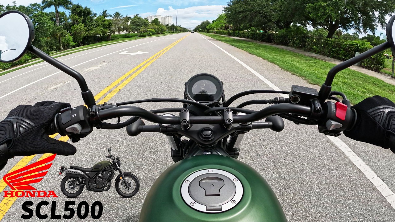 2024 Honda SCL500 - RAW POV First Impressions from a Grom Owner