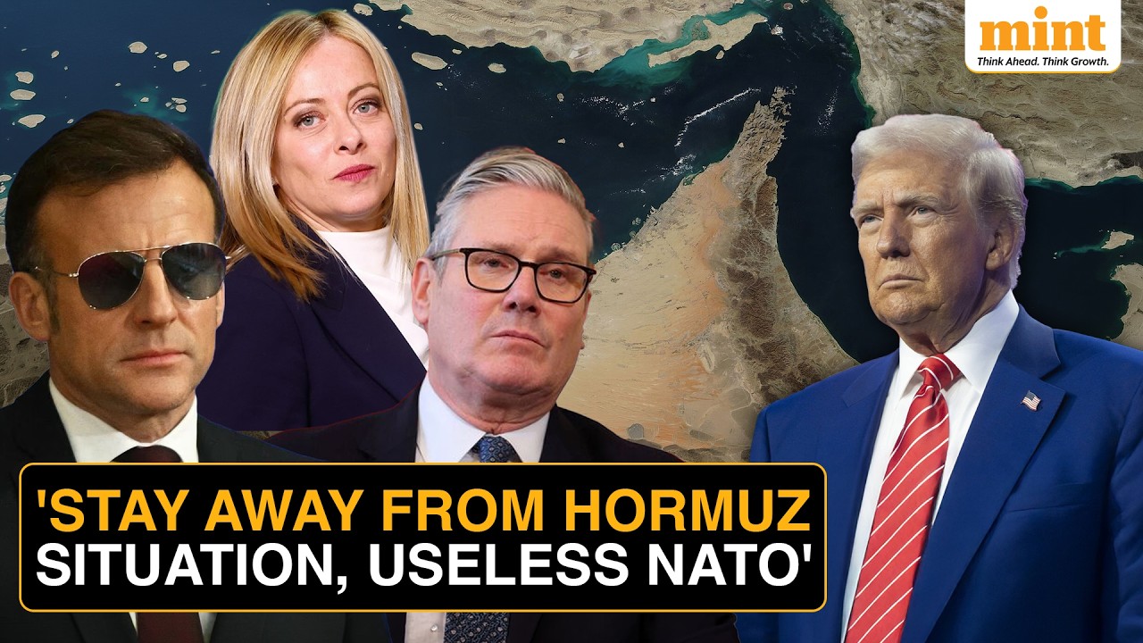 Trump ATTACKS NATO, Calls It 'Useless, Paper Tiger,' Tells Them To 'Stay Away' From Hormuz Crisis