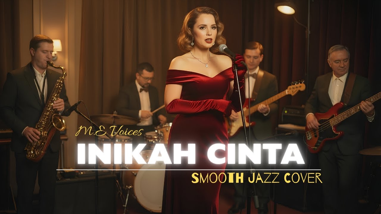 INIKAH CINTA - M.E VOICES || Smooth Jazz Cover || Moondusk Jazz