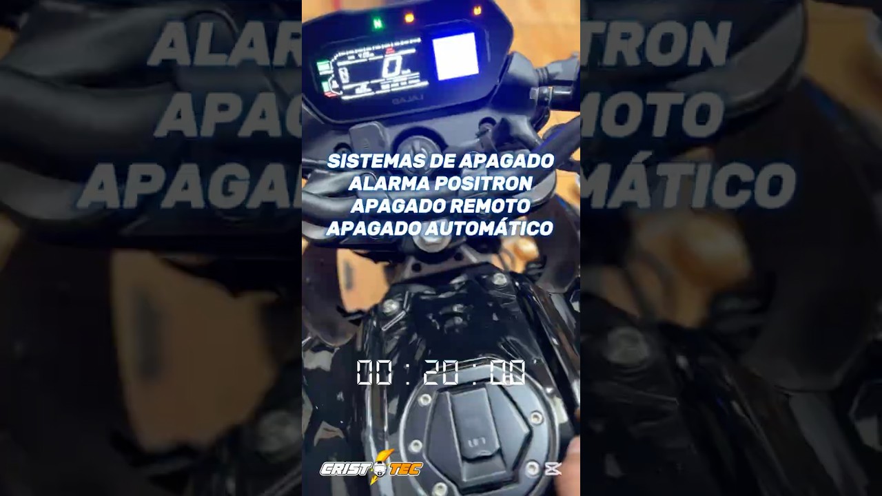 😎👉 Los 2 sistemas principales de apagado / ALARMA POSITRON🇧🇷 #positron #motorcycle #autotr&oacute;nica