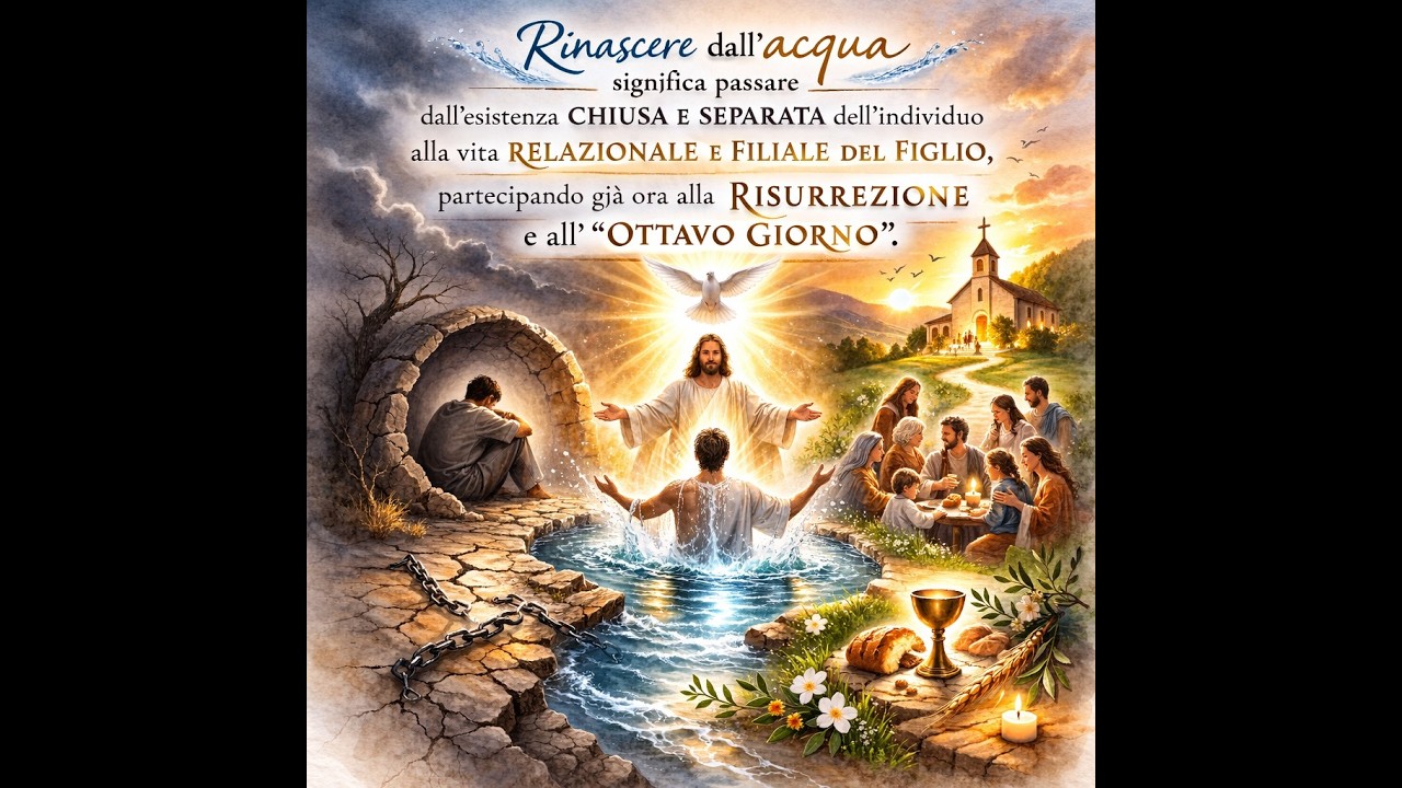 “Rinati dall’Acqua” - Itinerario battesimale verso la Pasqua.