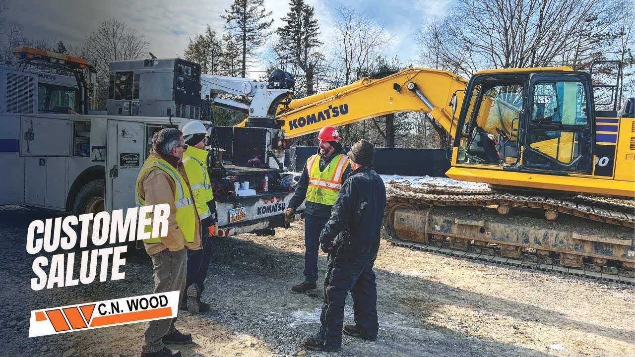 C.N. Wood Customer Salute: Richards Corporation Accelerates Projects with Komatsu iMC Equipment