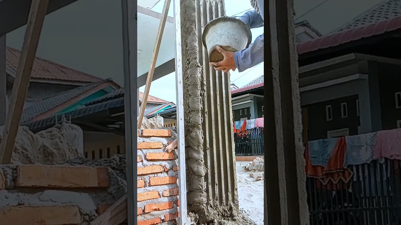 Relief tiang pagar