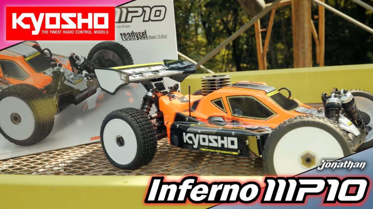 Kyosho Inferno MP10 1:8 RC Nitro Readyset T1 - Automodello a scoppio