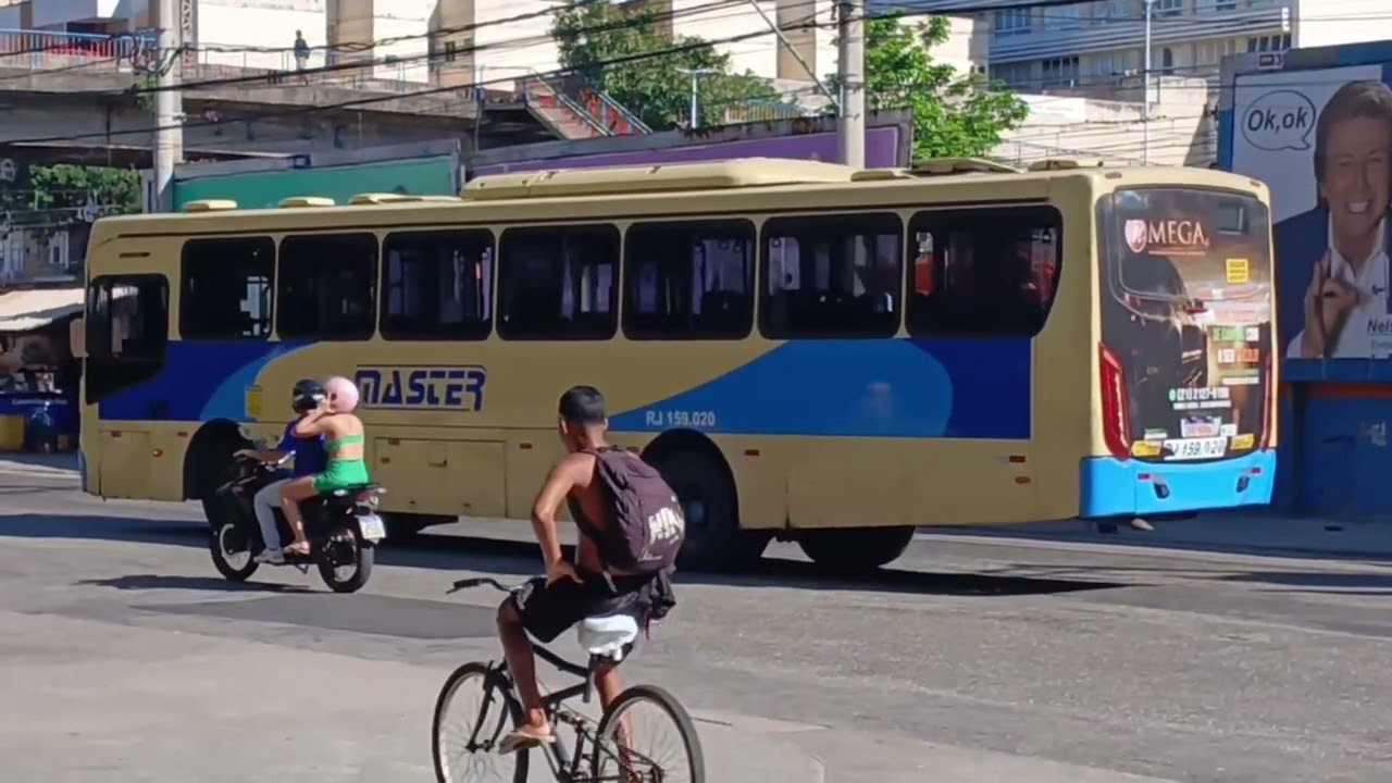 Movimentação de ônibus em Nova Iguaçu 