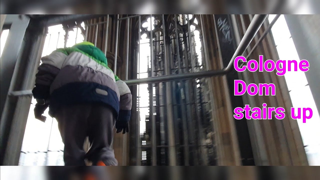 Подъем к Кёльнскому собору за 6:15
