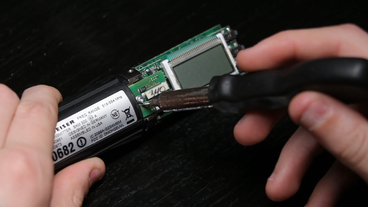 Sennheiser EW 300 G2 Power Button Issue Replacement/Repair