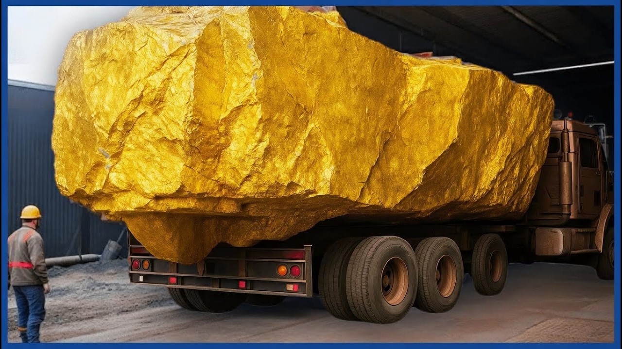 Как образуется золото &mdash; как золото формируется в земле, добывается из шахт и перерабатывается в п...