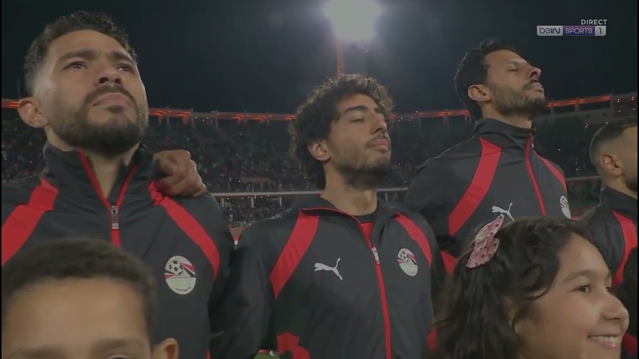 National anthem of Egypt vs Ivory Coast quarterfinals Africa Cup of Nations 2025