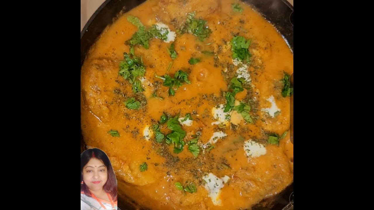 Egg cheese malai kofta curry