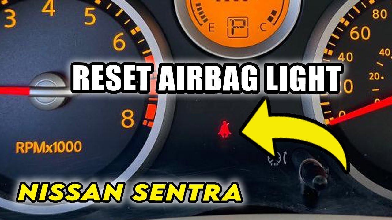 How To Reset Airbag Light on Any Nissan Sentra - No Tools Needed