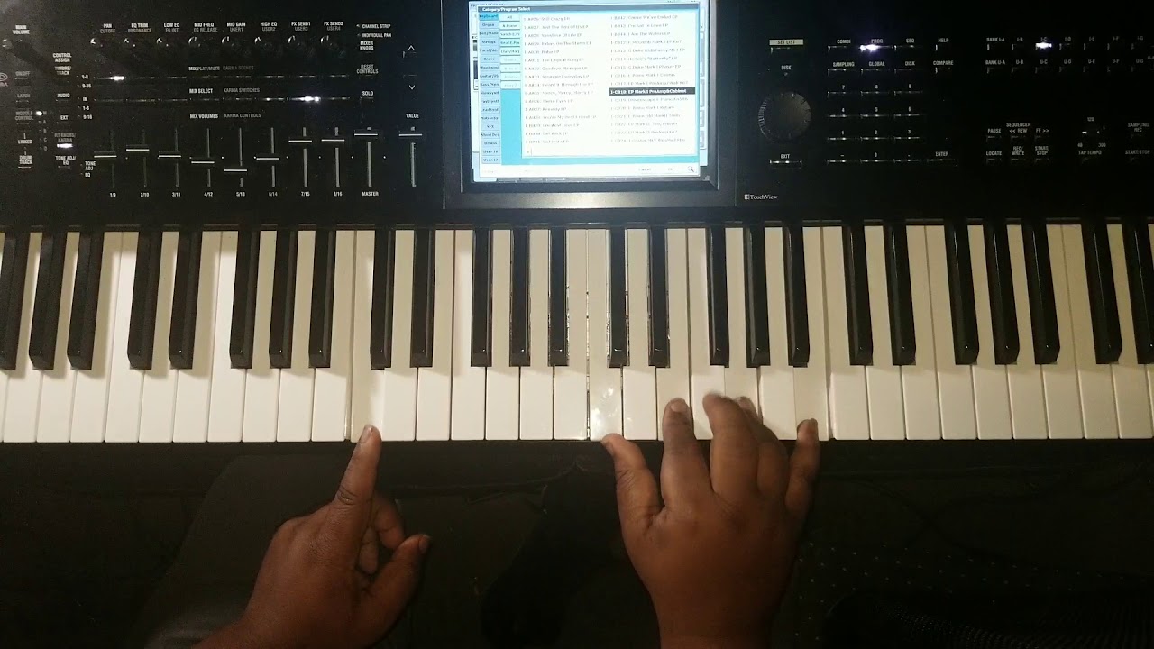 Rain by SWV piano tutorial