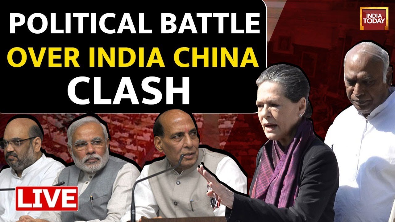 India China Faceoff LIVE Updates: Political Battle Erupts Over Tawang Clash | India China LIVE News