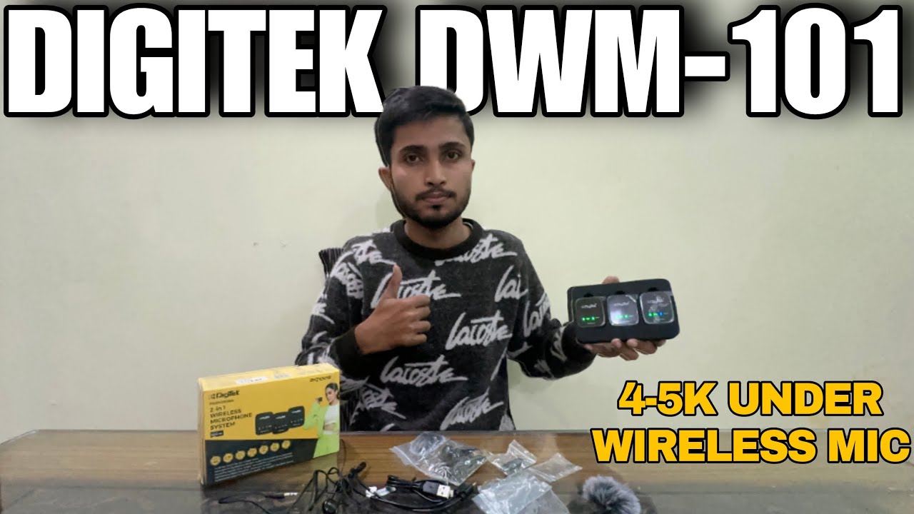 Digitek DWM101 Wireless Mic Review 😍 | Best Budget Mic for Vlogging?