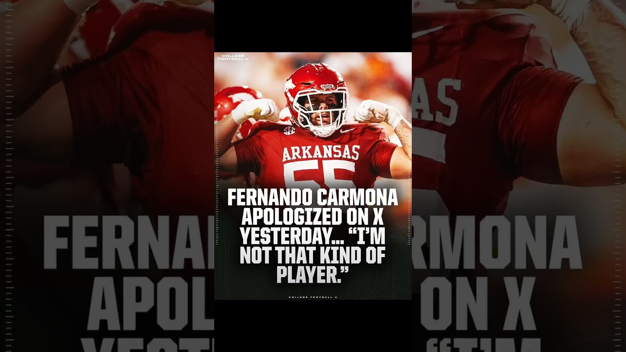 Arkansas OL#55 Fernando Carmona is the offensive line version of Ndamukong Suh with his cheap shots.
