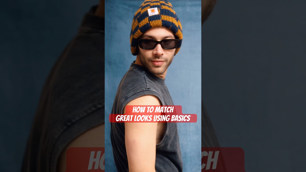 How to match great looks using basics 