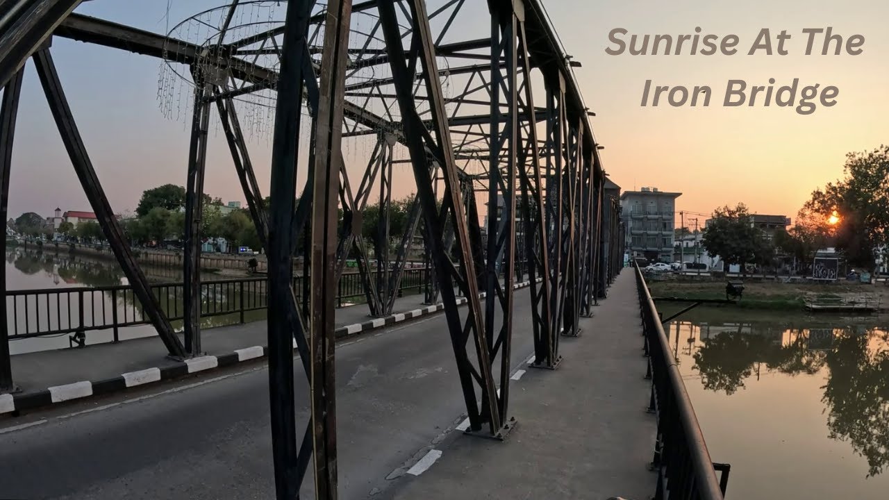 6 Minutes of Pure Peace: Sunrise over the Ping River (Chiang Mai)
