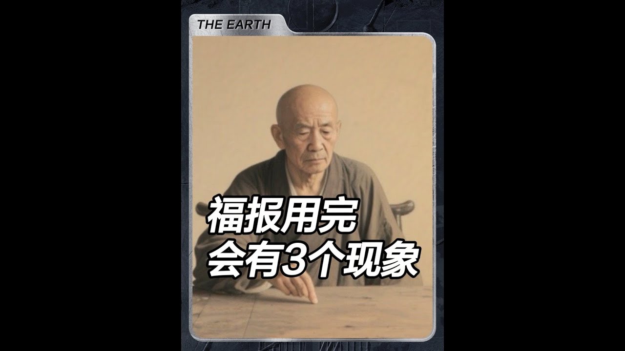 弘一法師：一個人「福報」快用完時，會出現這3個怪象！ #國學文化 #佛學智慧 #弘一法師 #修行 #民間故事