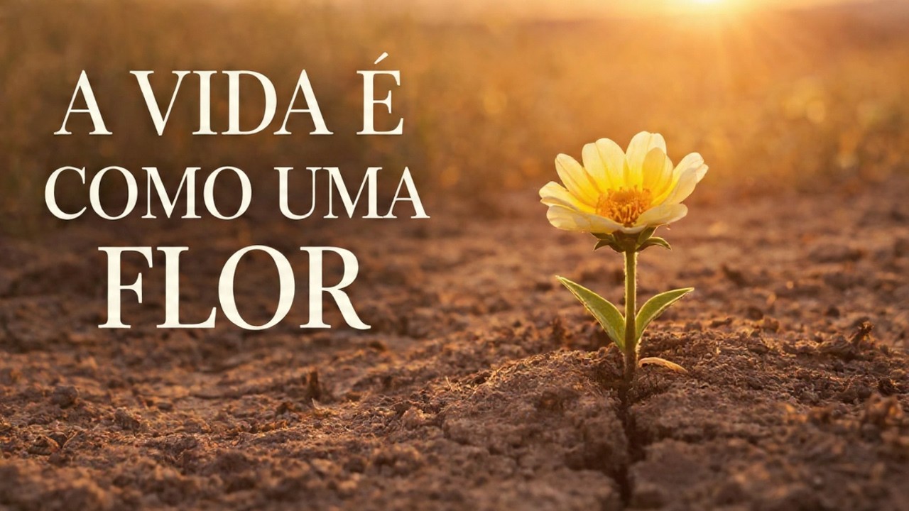 A Vida É Como Uma Flor | Música Cristã Sobre Cuidado e Amor