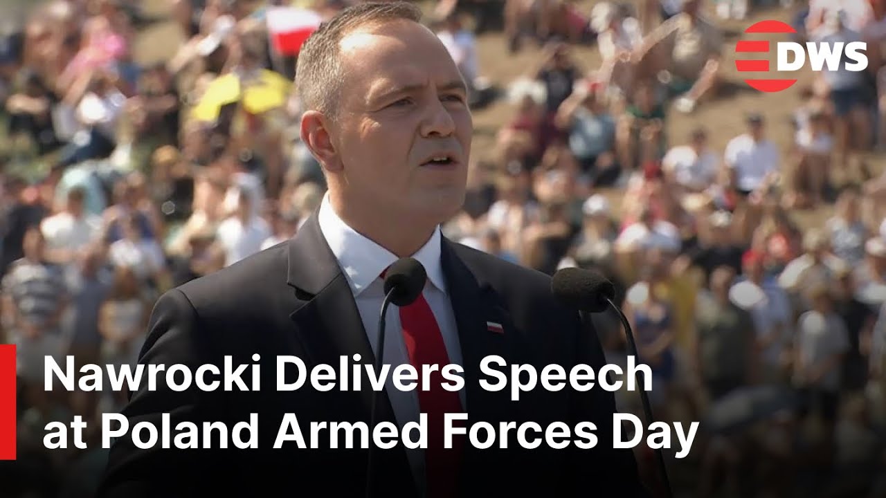 FULL SPEECH: President Nawrocki Delivers Speech as Poland Celebrates Armed Forces Day | AC1E