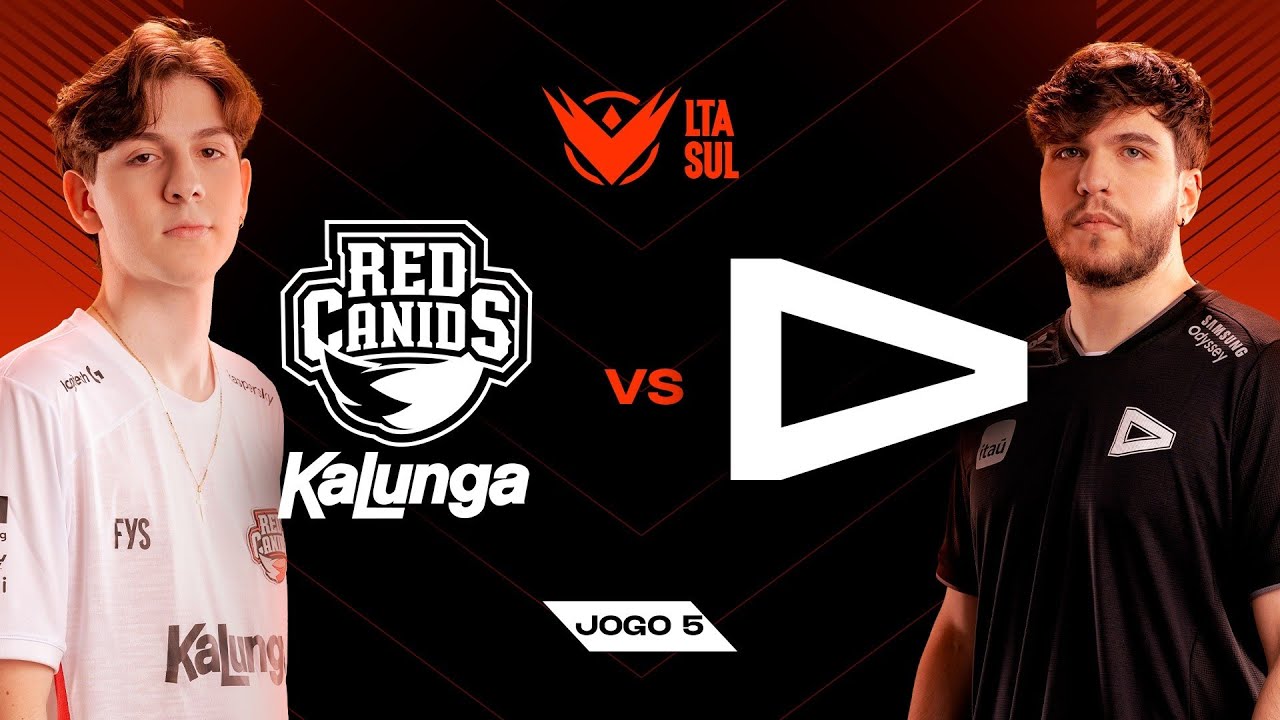 RED x LOUD (Jogo 5) | LTA Sul 2025 - Etapa 3 | RED Canids Kalunga x LOUD | Md5