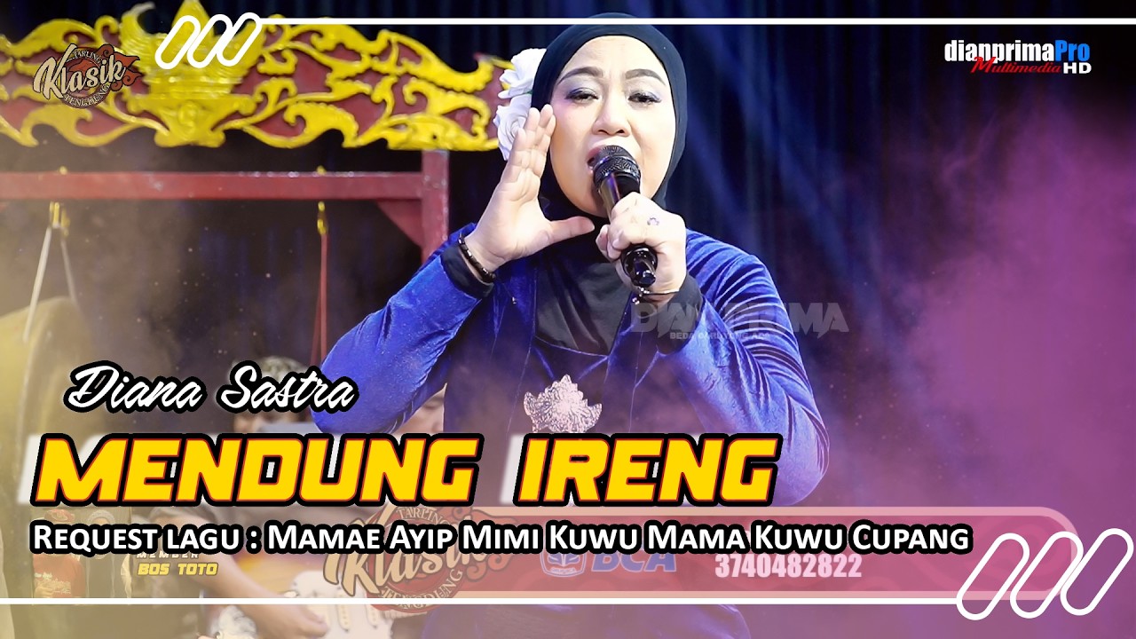 MENDUNG IRENG - DIANA SASTRA || TARLING KLASIK TENGDUNG