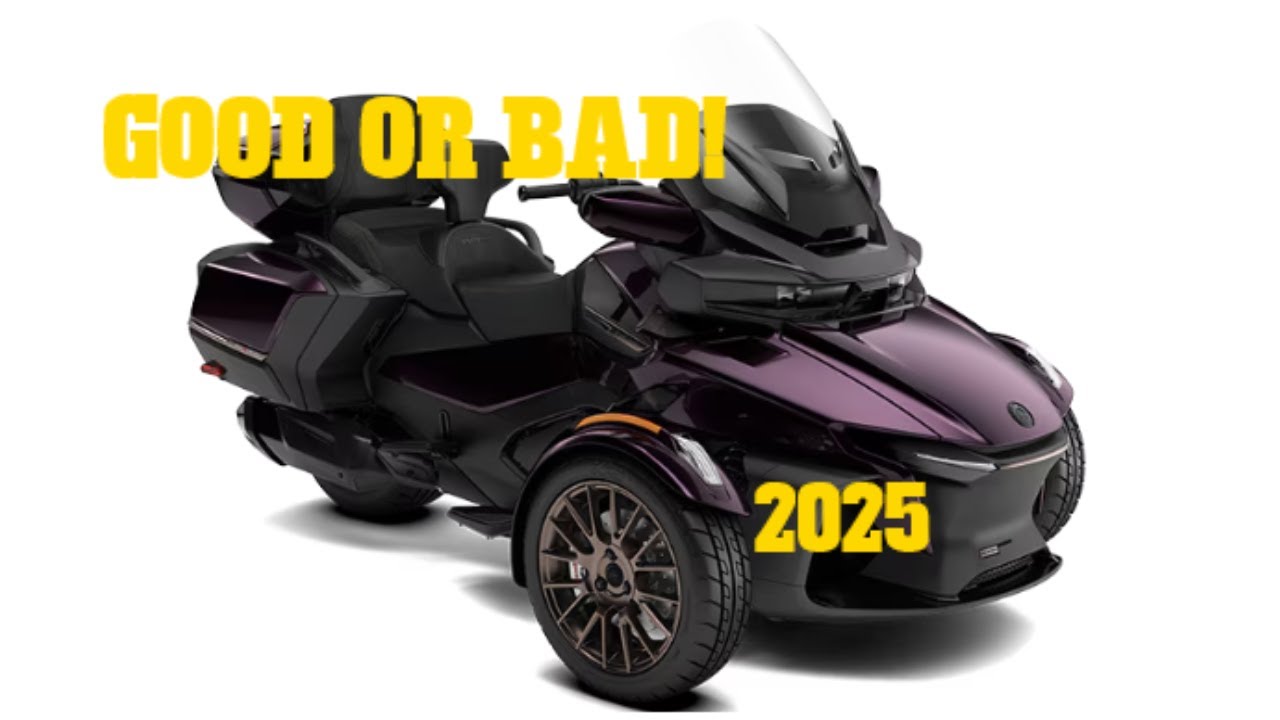 REVIEW AND RIDE OF THE 2025 CAN AM SPYDER RT LIMITED!