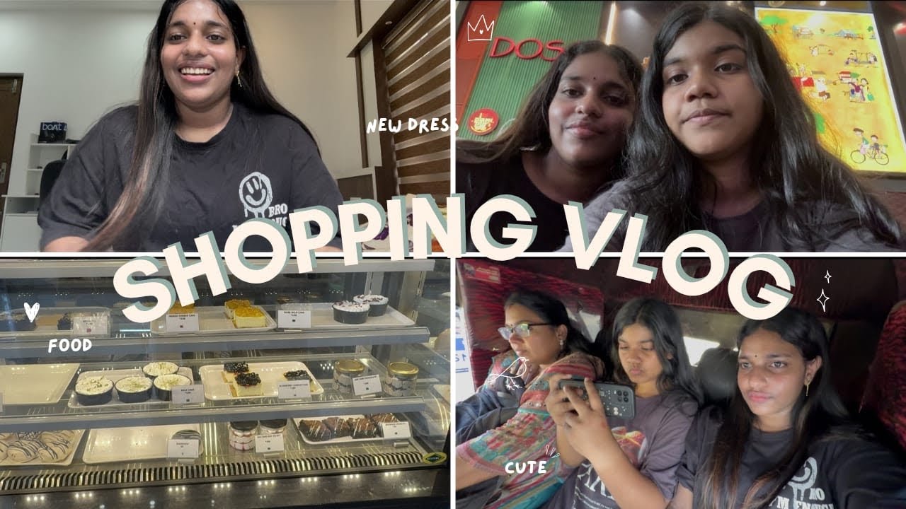 College IV Preparation Vlog 🚌🛍| Shopping & Grocery Day | Nivedhya TS