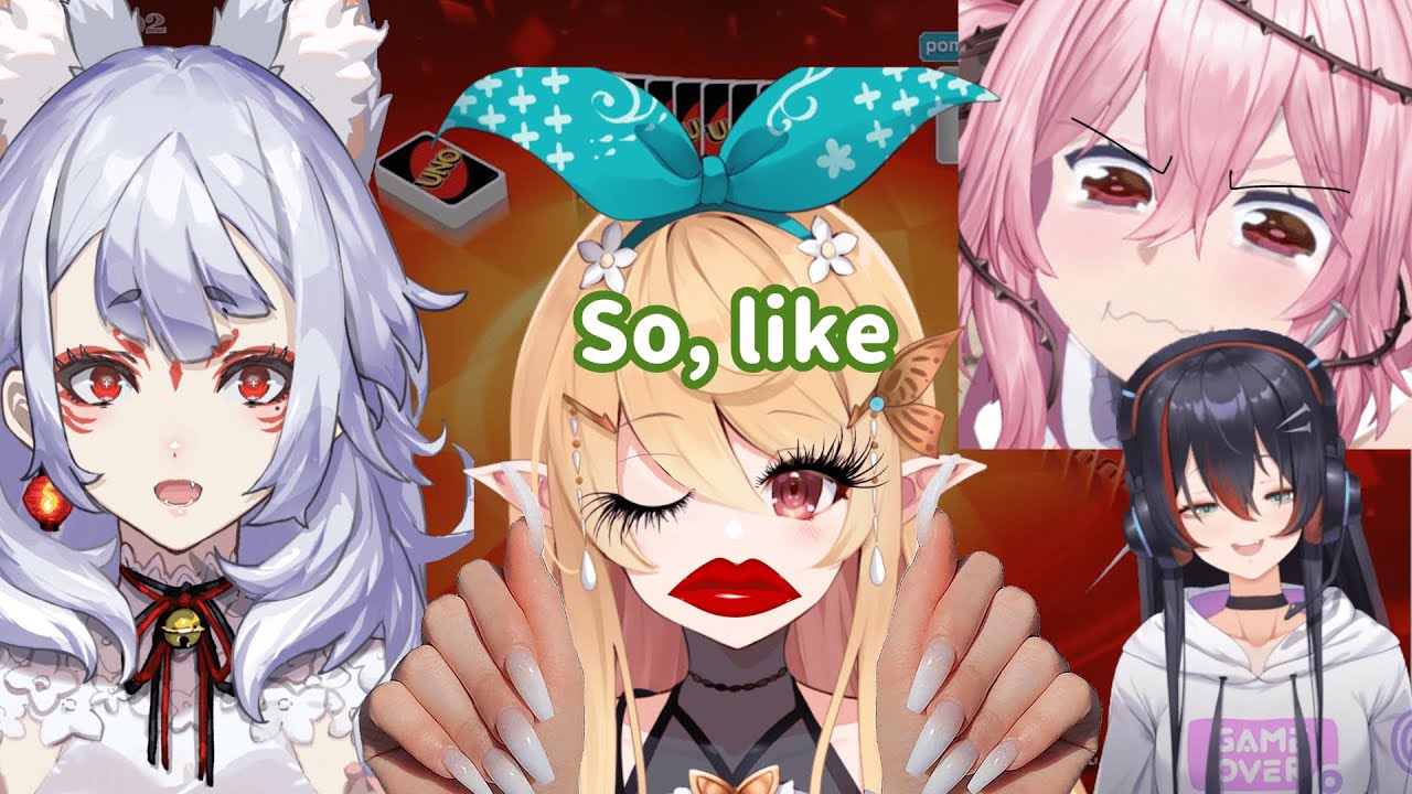 Just Pomu making Nina, Rosemi, and Mika malding