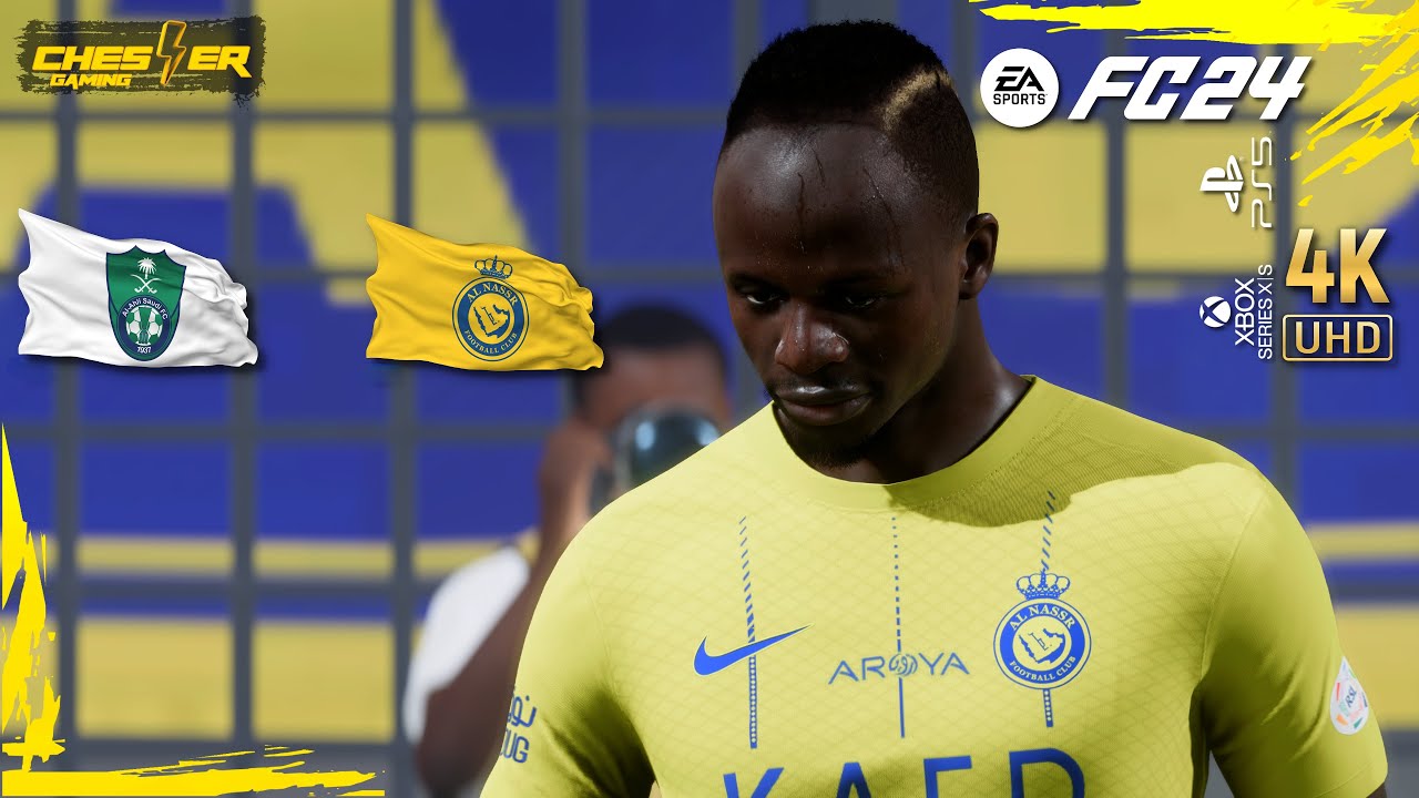 فيفا 24 | الأهلي والنصر| الدوري السعودي - بلاي ستشين 5 | ea fc 24 saudi pro league