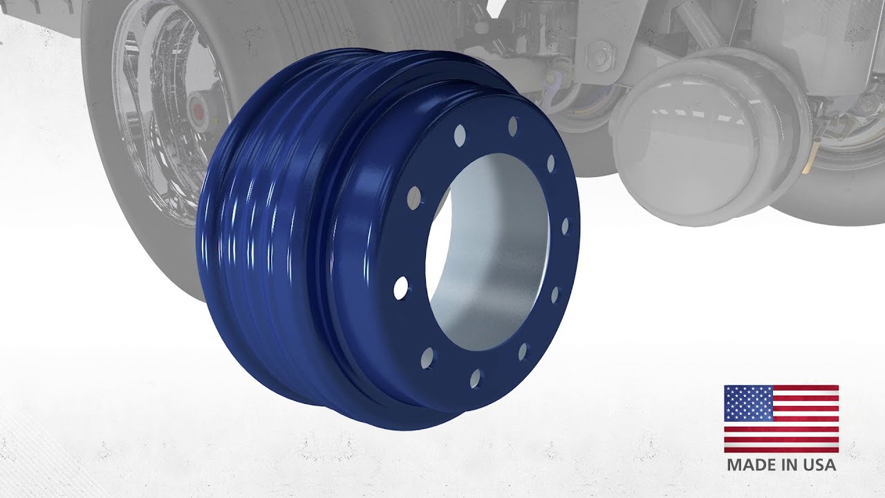 Motor Wheel CentriFuse&reg; Brake Drums