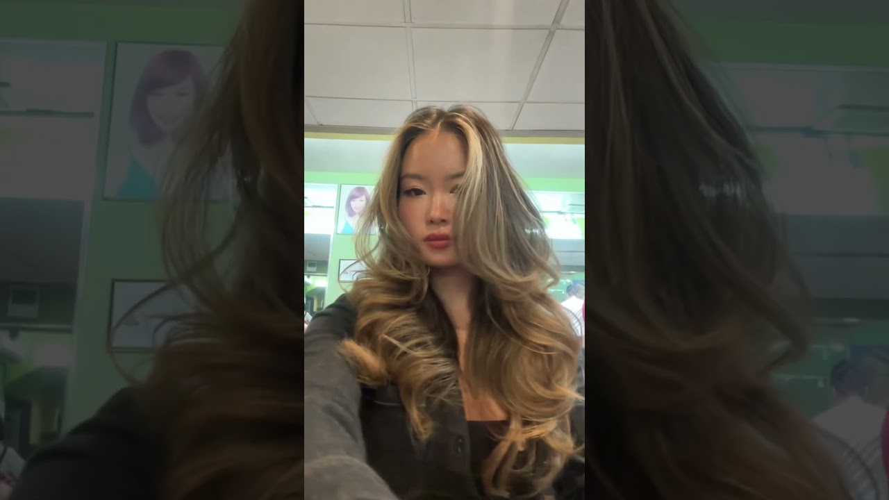 $63 for the best haircut of my life?!😲 #asianblonde #asianhair #haircut #balayage #blondehighlights