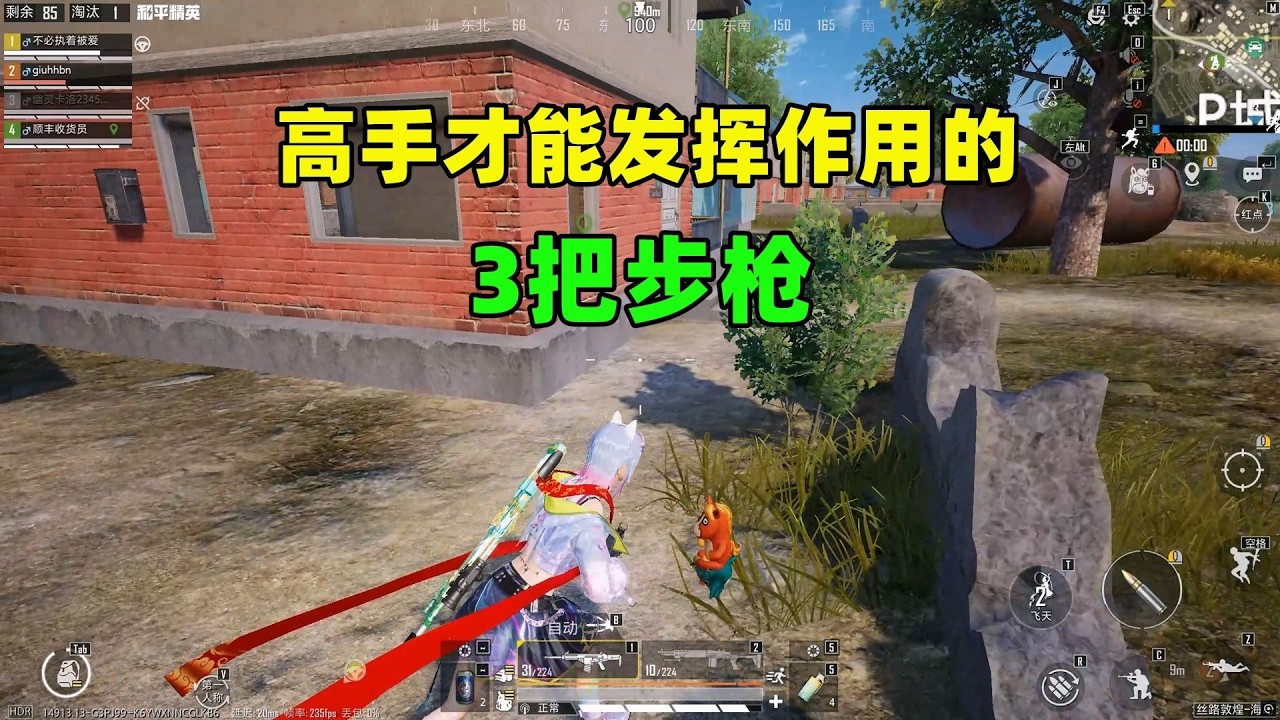 别乱捡！这三把枪，只有大神能驾驭，新手直接白给