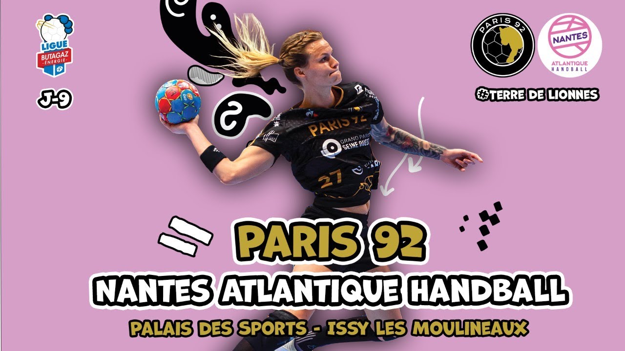 LBE : J9 : Paris 92 vs Nantes Atlantique Handball