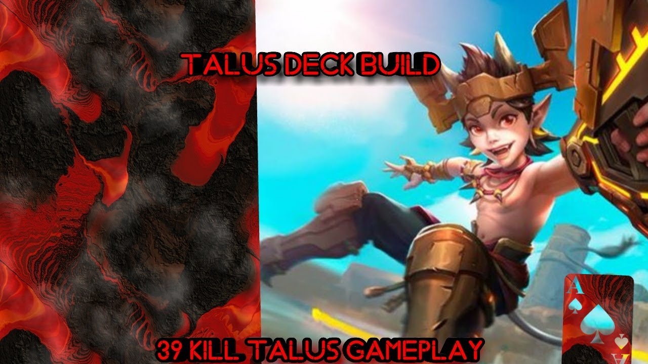 Paladins Talus Gameplay Deck and Build
