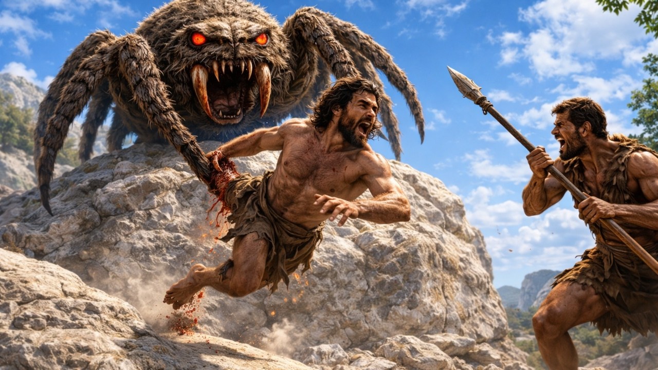 Millions of Years Ago – How Prehistoric Humans Caught Giant Spiders | Prehistoric Life