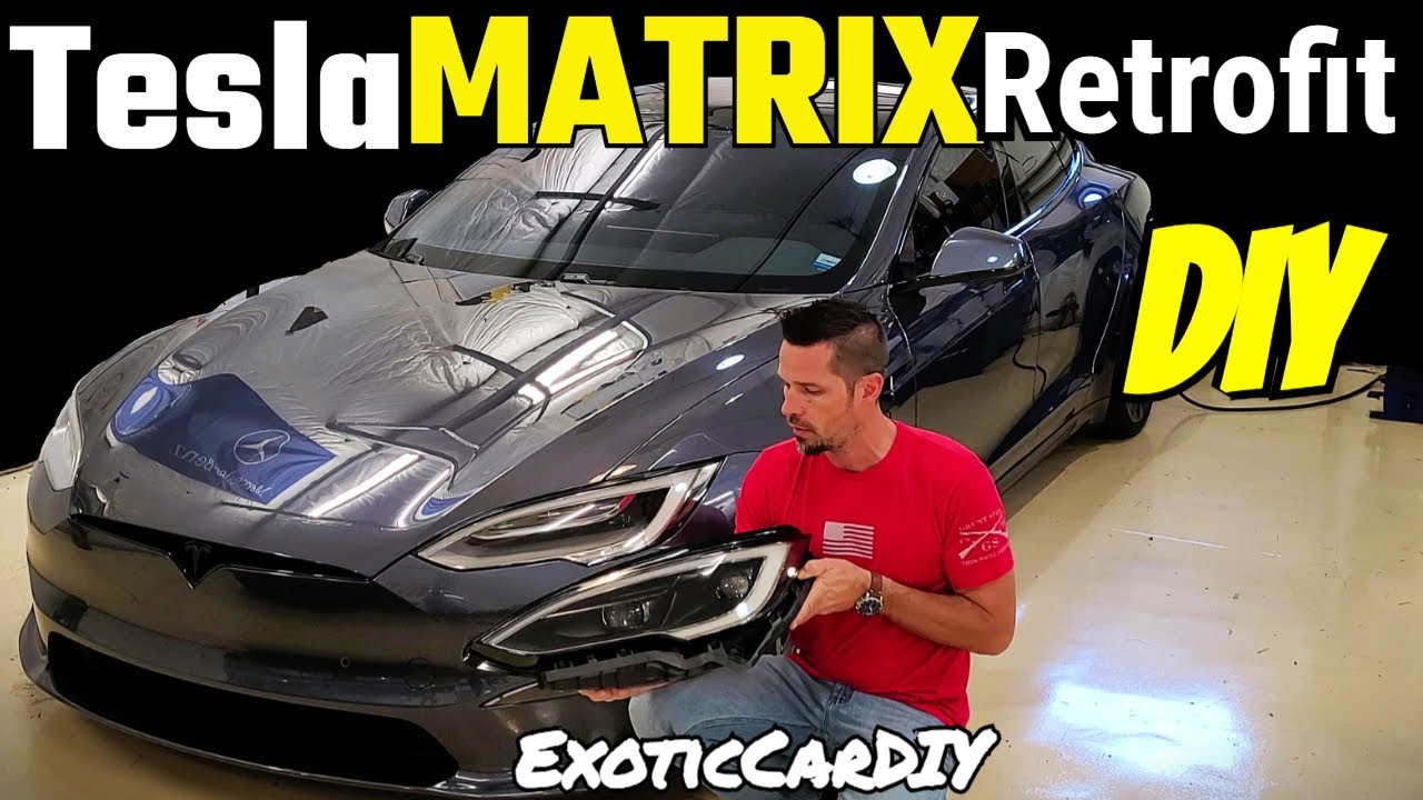 Tesla Model S ~ МОДЕРНИЗАЦИЯ MATRIX ~ ПОЛНОСТЬЮ СДЕЛАЙ САМ