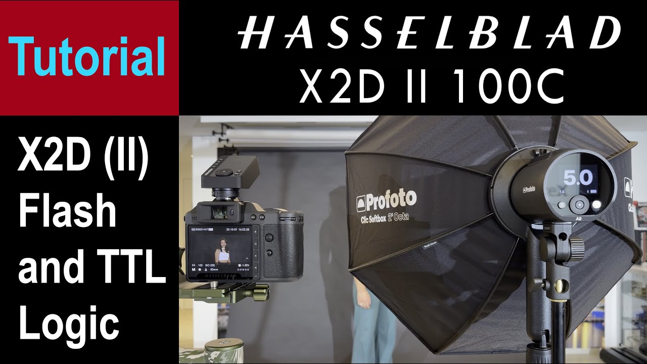 Hasselblad X2D II + Profoto Flashlight | Understanding Hasselblad Flash Photography