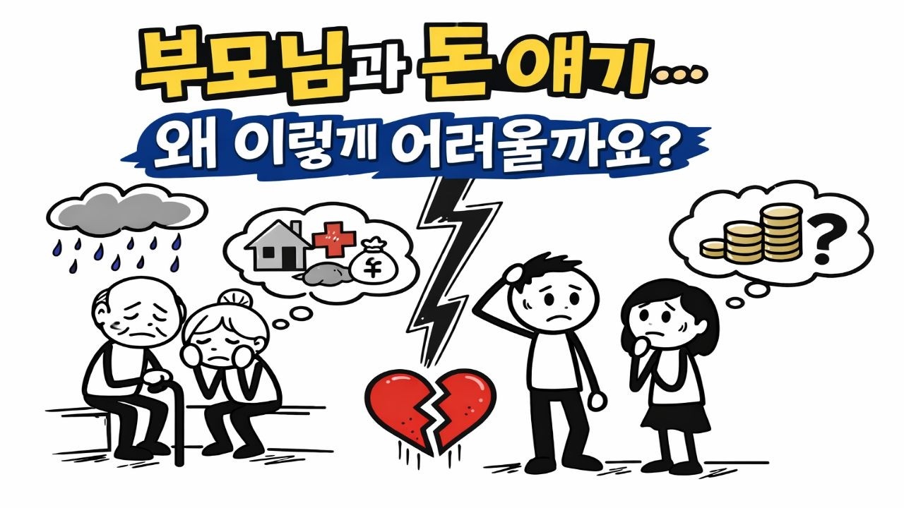 가족인데… 왜 돈 얘기는 이렇게 어려울까요?