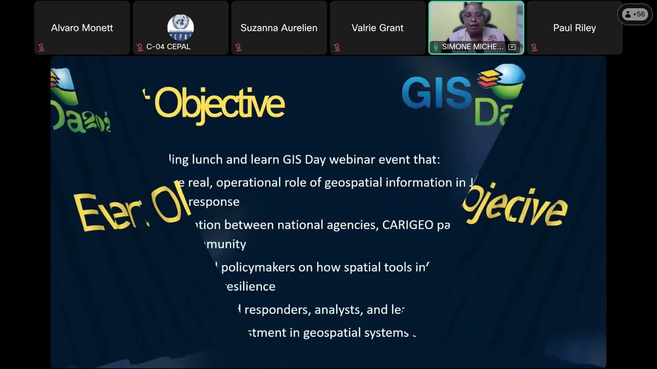 Geospatial intelligence as a key tool in Jamaica's response to Hurricane Melissa