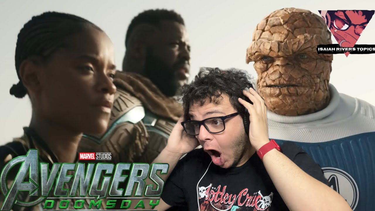 FANTASTIC 4 TEAMING UP WITH WAKANDA????!!!!!!-avengers doomsday teaser reaction